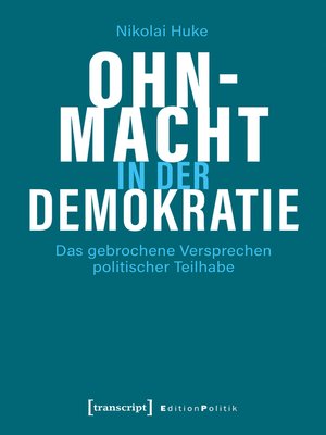 cover image of Ohnmacht in der Demokratie